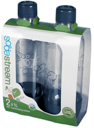 SodaStream lahev 2 x 1l Duo Pack grey